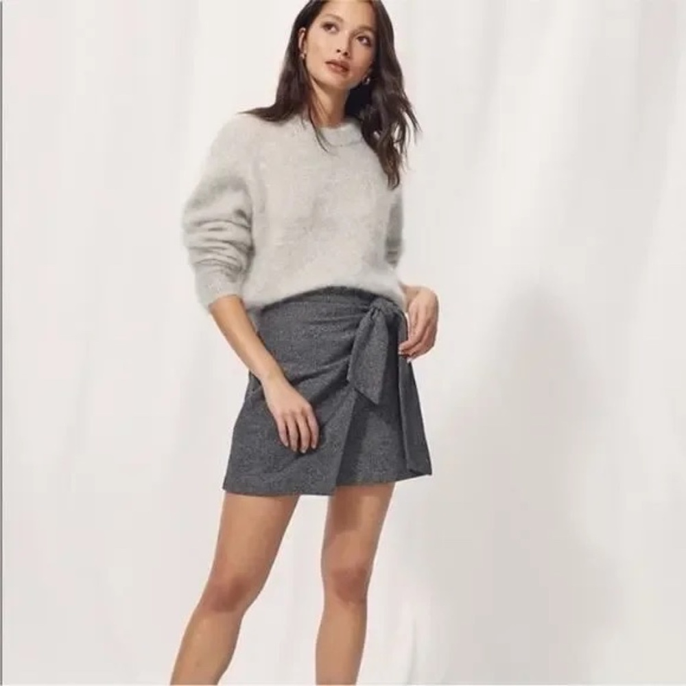 Aritzia Wilfred Wool Wrap Skirt
